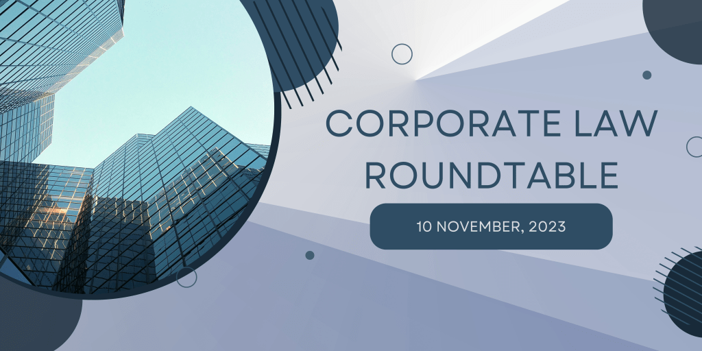 Corporate Law Roundtable Lse Law School Events